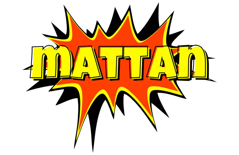 Mattan bazinga logo