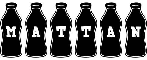 Mattan bottle logo