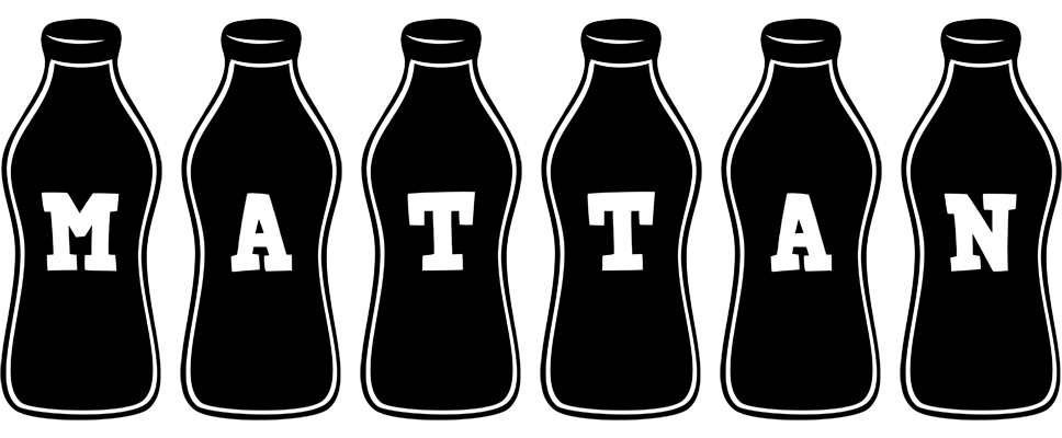 Mattan bottle logo