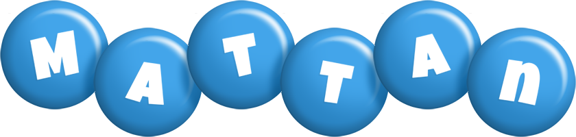 Mattan candy-blue logo