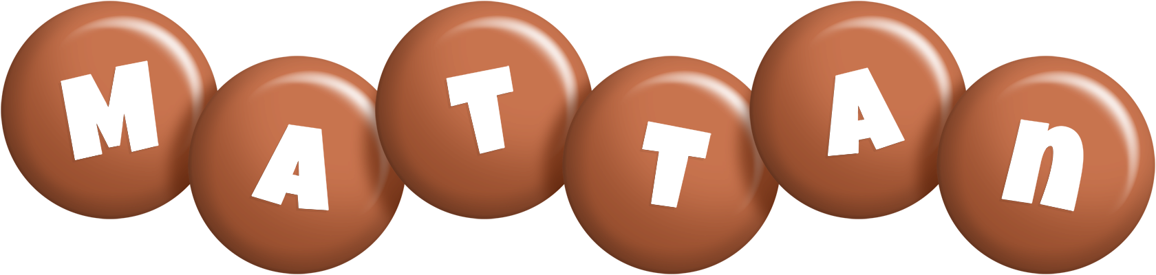 Mattan candy-brown logo