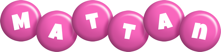 Mattan candy-pink logo