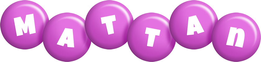 Mattan candy-purple logo