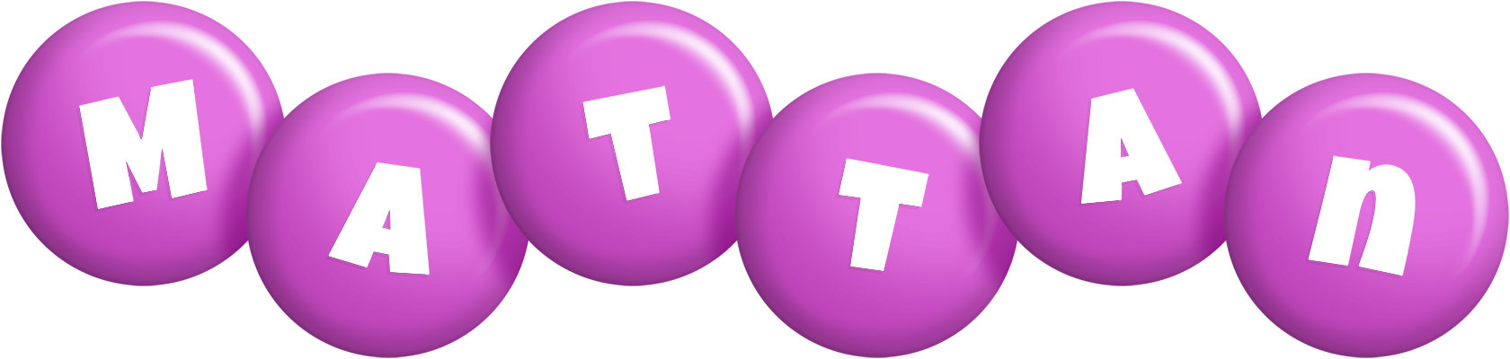 Mattan candy-purple logo