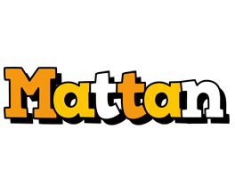 Mattan cartoon logo