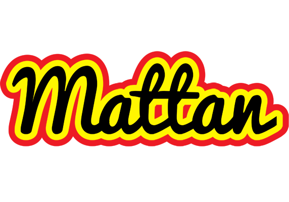 Mattan flaming logo
