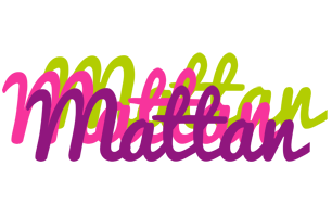 Mattan flowers logo