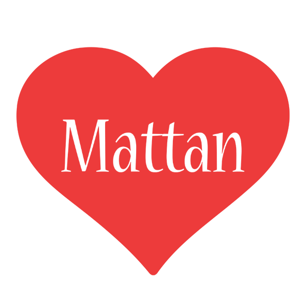 Mattan love logo