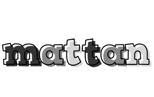 Mattan night logo