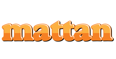 Mattan orange logo