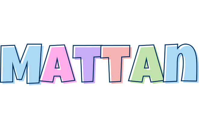 Mattan pastel logo
