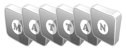 Mattan silver logo