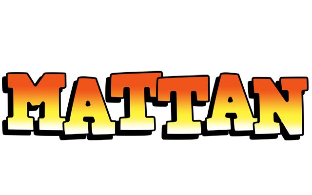 Mattan sunset logo