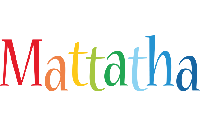 Mattatha birthday logo