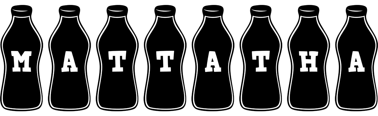 Mattatha bottle logo