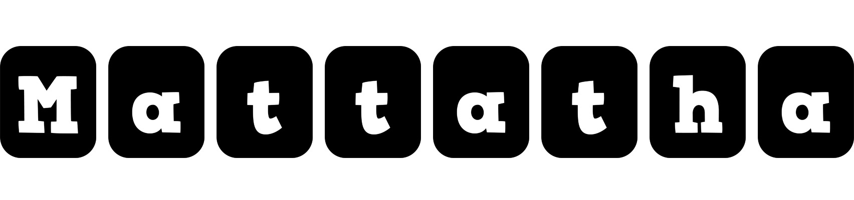 Mattatha box logo
