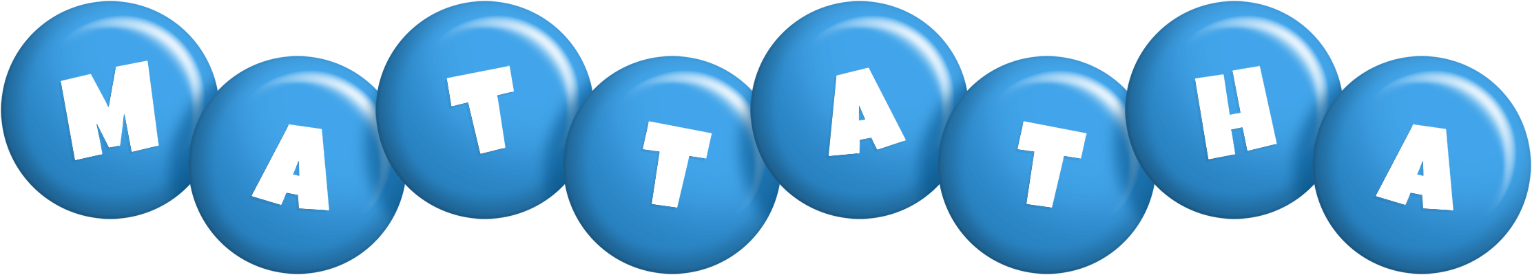 Mattatha candy-blue logo
