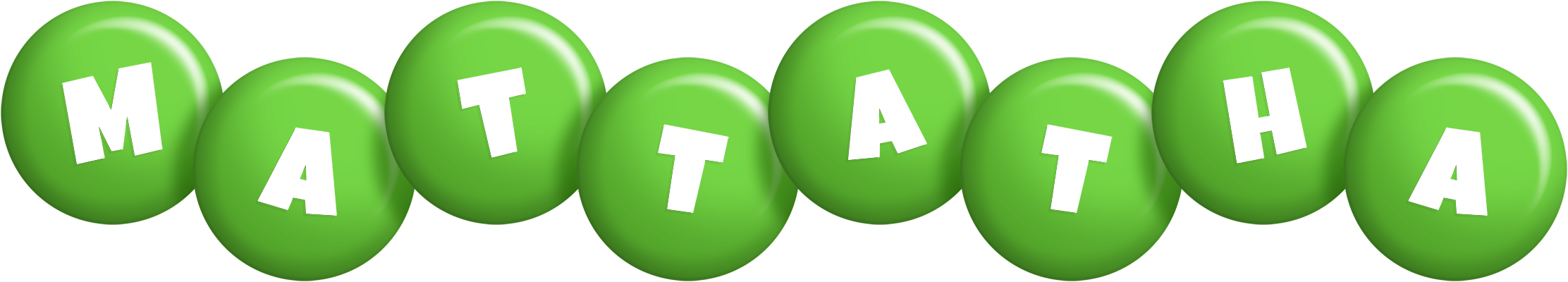 Mattatha candy-green logo
