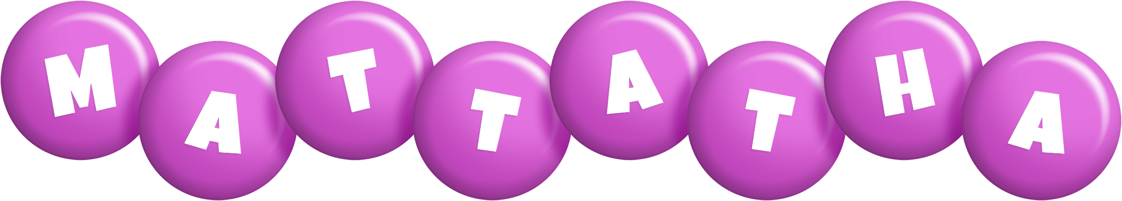 Mattatha candy-purple logo