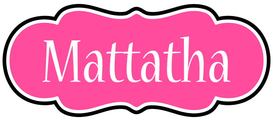 Mattatha invitation logo