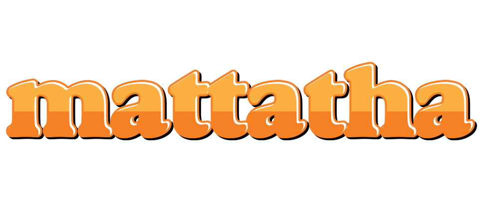 Mattatha orange logo