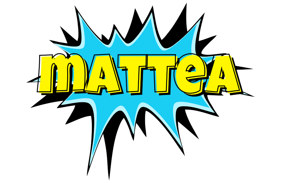Mattea amazing logo