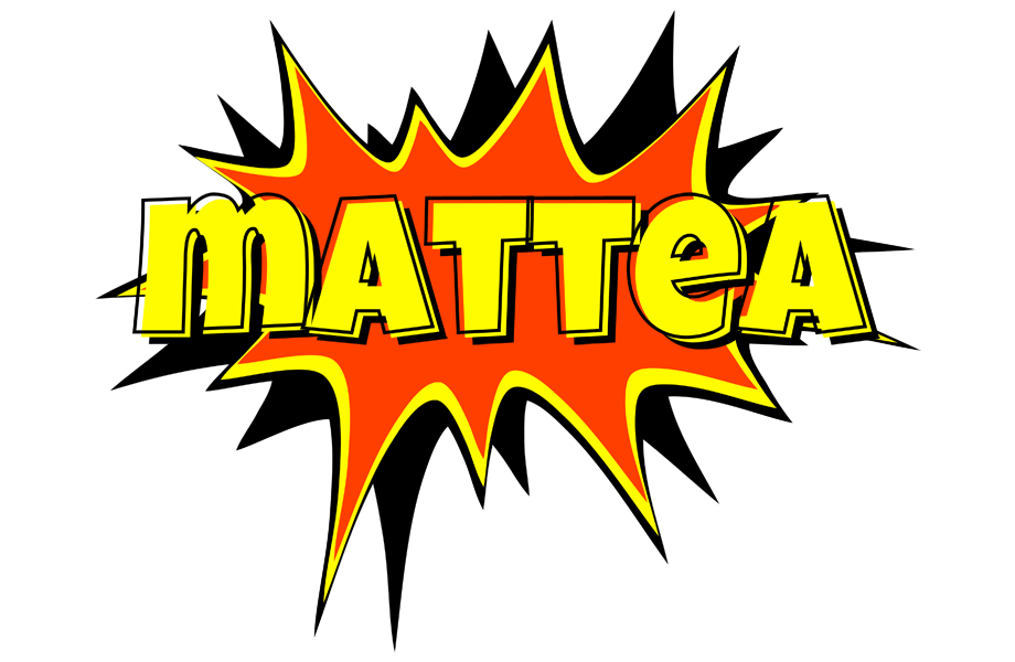 Mattea bazinga logo