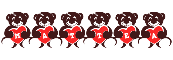 Mattea bear logo