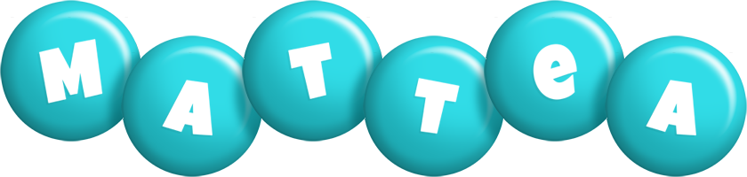 Mattea candy-azur logo