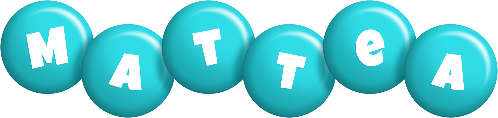 Mattea candy-azur logo
