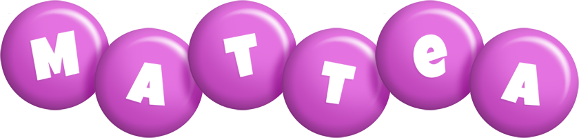 Mattea candy-purple logo