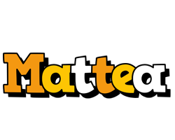 Mattea cartoon logo