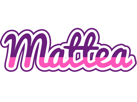 Mattea cheerful logo