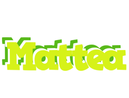Mattea citrus logo