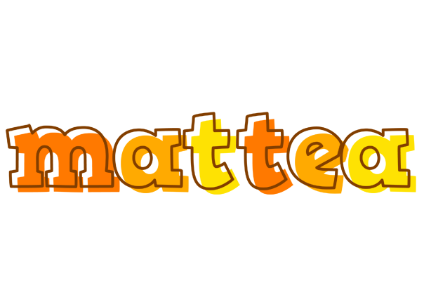 Mattea desert logo