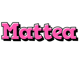 Mattea girlish logo