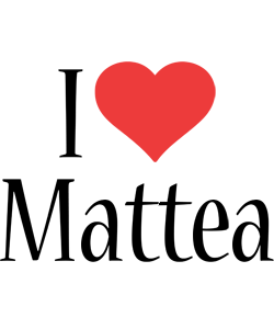 Mattea i-love logo
