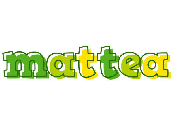 Mattea juice logo