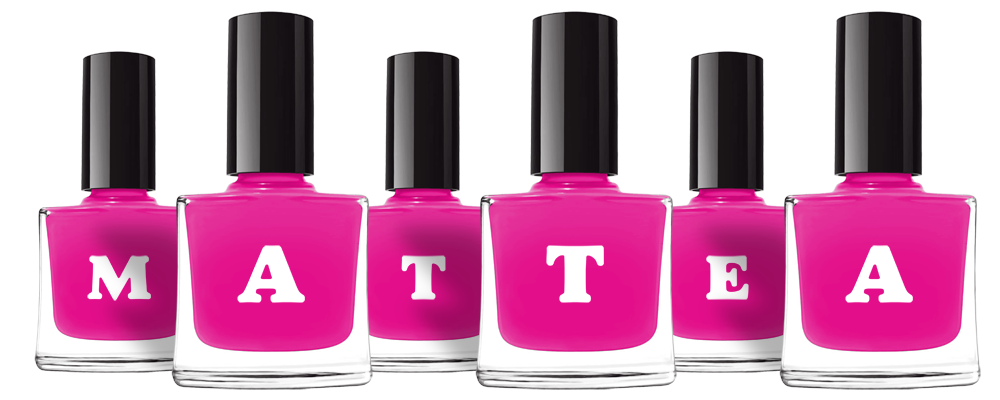 Mattea nails logo