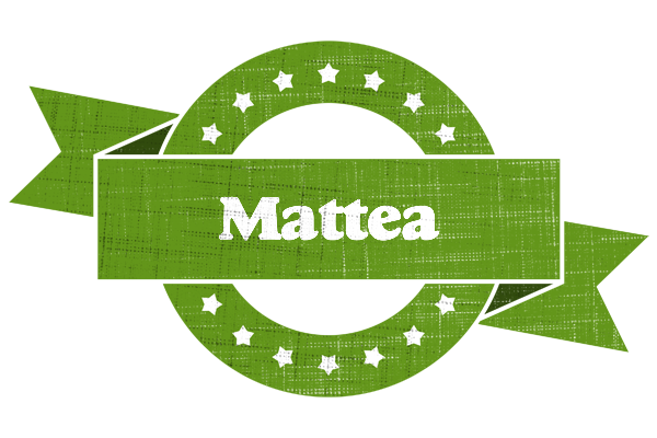 Mattea natural logo
