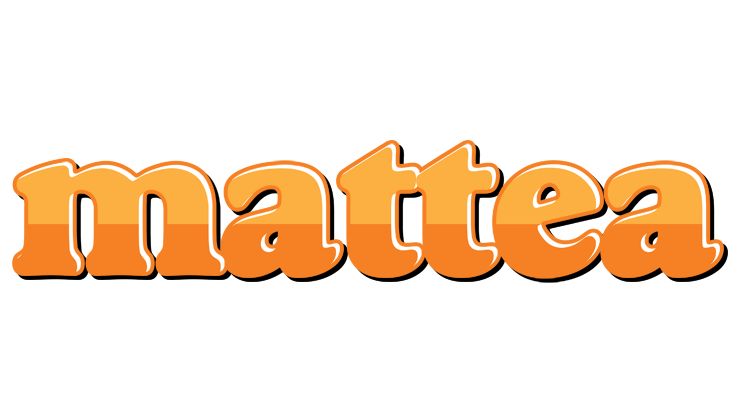 Mattea orange logo
