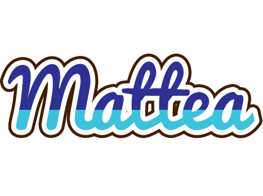 Mattea raining logo