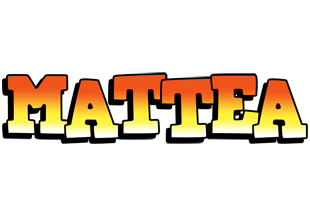 Mattea sunset logo