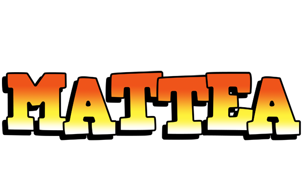Mattea sunset logo