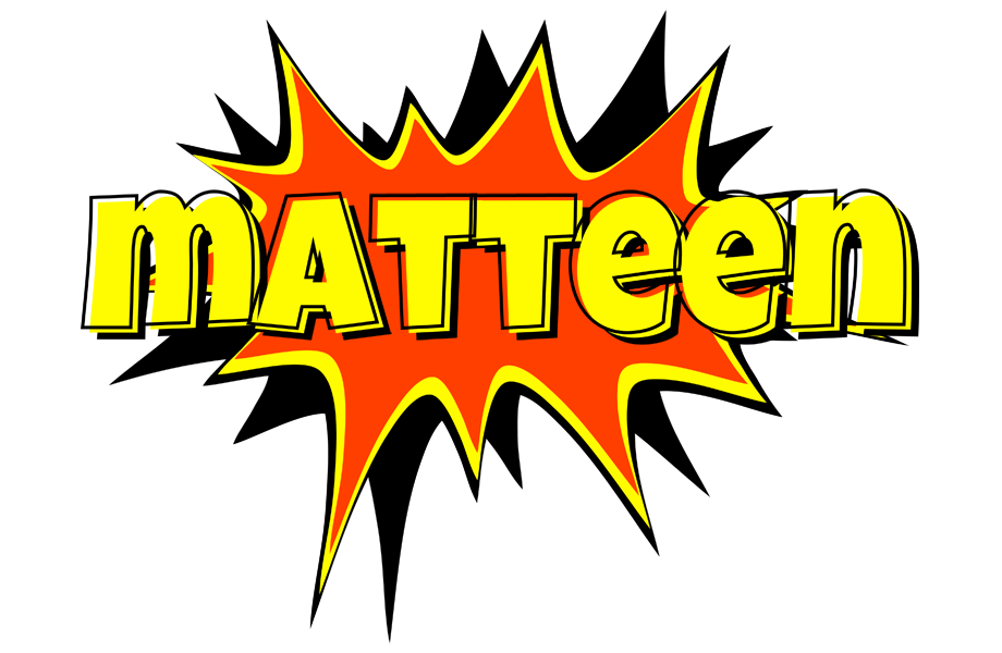 Matteen bazinga logo