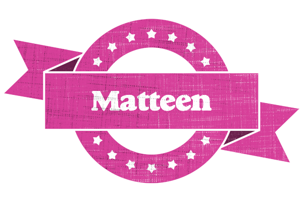 Matteen beauty logo
