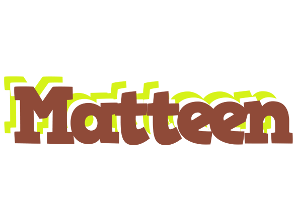 Matteen caffeebar logo