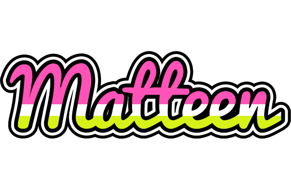 Matteen candies logo
