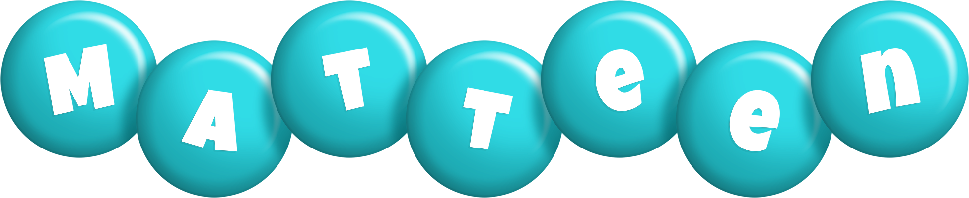 Matteen candy-azur logo
