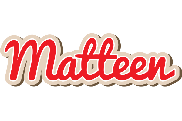 Matteen chocolate logo